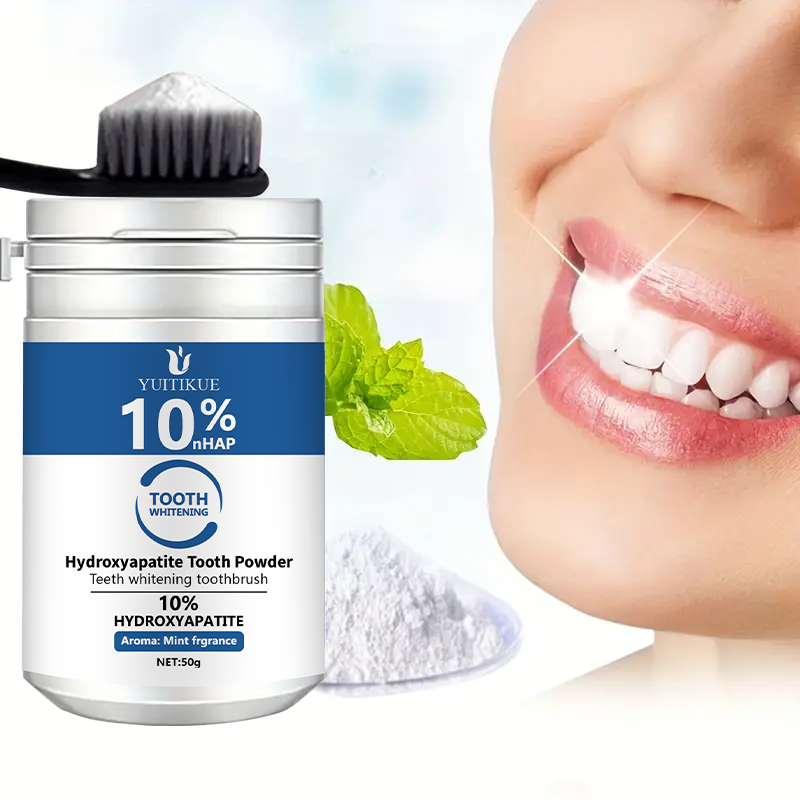 Teeth Whitening Quotes - YUTIKUE 10% nHAP歯磨き粉 50g - ハイドロキシアパタイトによる歯のホワイトニング、ディープクリーニング＆フレッシュブレス、7日間で明るい笑顔へ
