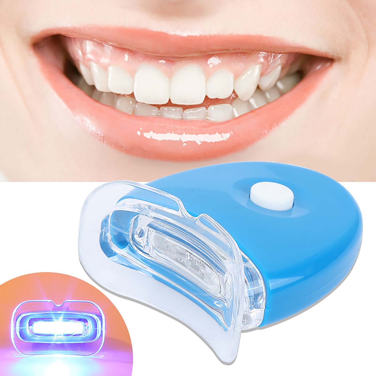 Teeth Whitening Zoom - 歯のホワイトニングキット,男性と女性,歯科治療ツール,高感度,明るい歯,美容健康