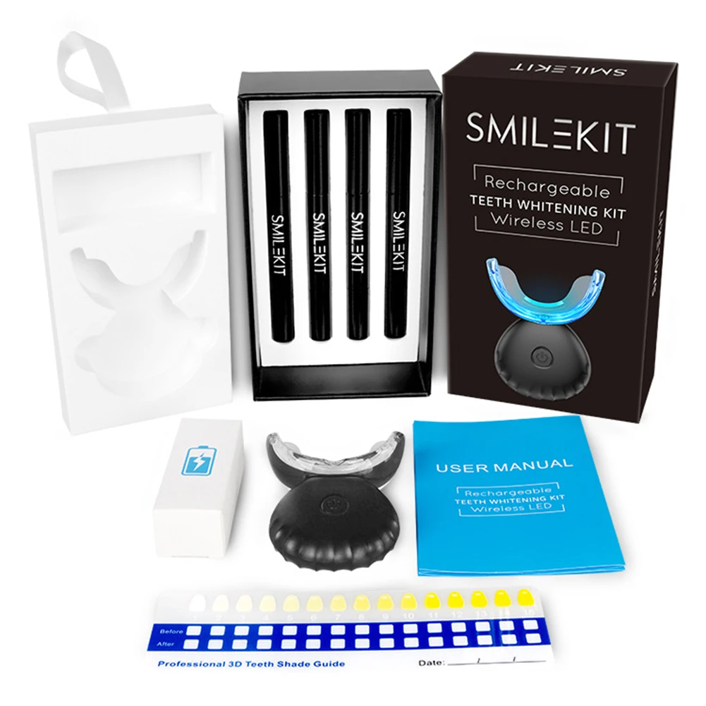 Teeth Whitening Zoom - 歯科歯ホワイトニングキットミニ 16 LED コールドライト 35% カルバミド過酸化物ゲル歯ホワイトナー漂白ペン口腔トレイデバイスセット