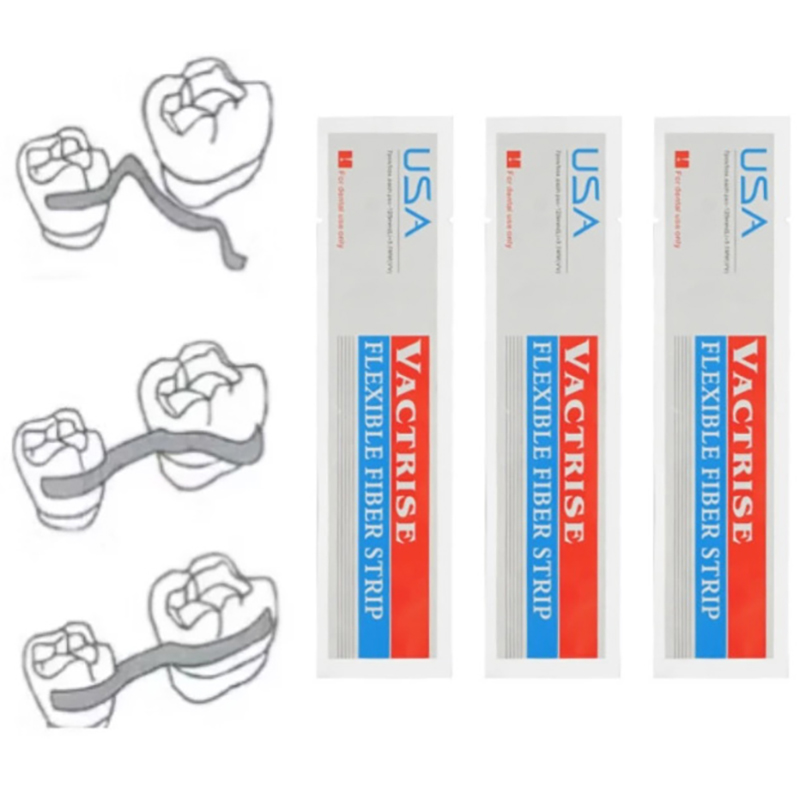 Teeth Whitening Zoom - 1 個歯科用フレキシブルファイバーストリップガラススプリント光硬化複合樹脂接着剤編組スティック矯正リテーナー