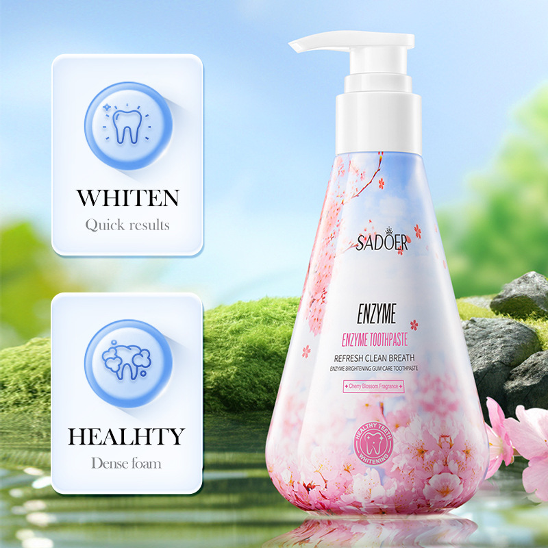 サドアー ベーキングソーダ ホワイトニング歯磨き粉 大人用  - Teeth Whitening Enzymes のレビューと価格