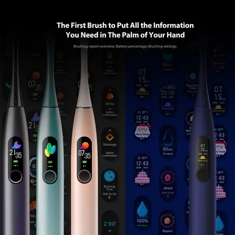 Oclean X Pro ソニック電動歯ブラシ ホワイトニン - Teeth Whitening App のレビューと価格