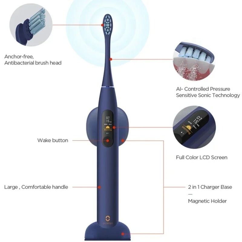 Oclean X Pro ソニック電動歯ブラシ ホワイトニン - Teeth Whitening App のレビューと価格