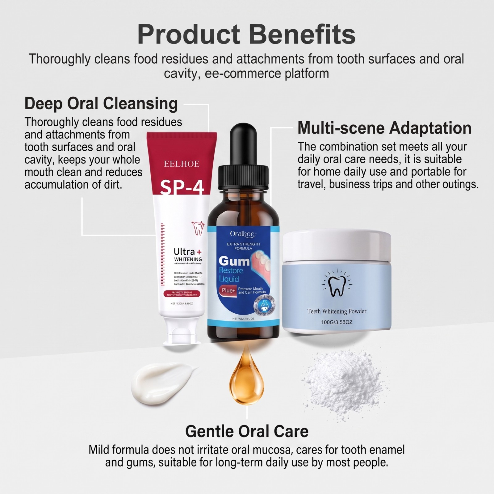 オーラルケアコンボセット ホワイトニング歯磨き粉 マウスウォ - Teeth Whitening Quotes のレビューと価格