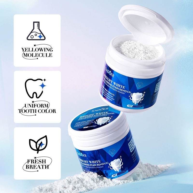 歯のホワイトニングパウダー漂白黄色の歯の汚れプラークを除去口 - Teeth Whitening Baking Soda のレビューと価格