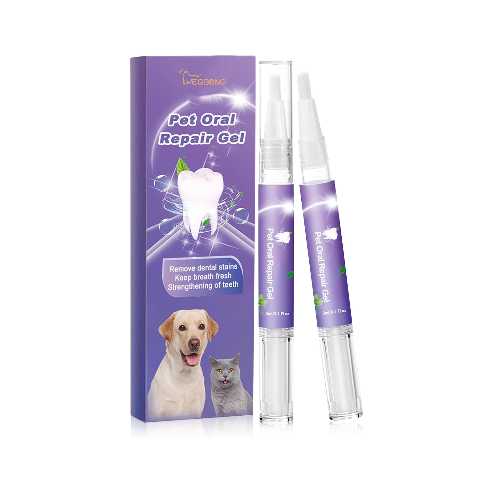 ペット口腔修復ジェル子犬歯石除去消臭剤白くする猫犬歯ステイン - Teeth Whitening App のレビューと価格