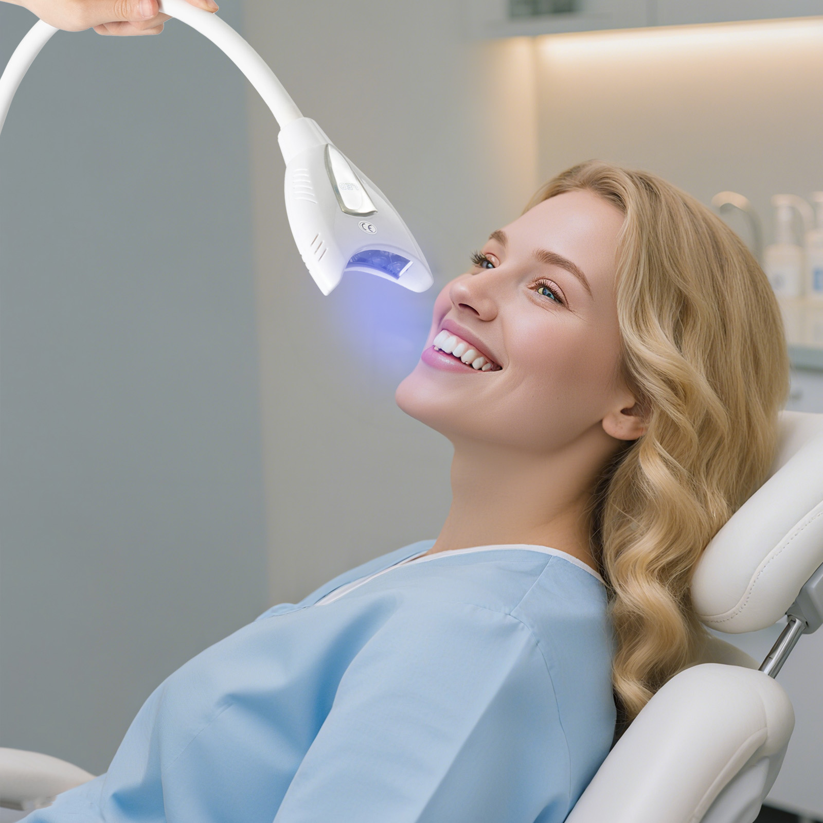 歯科用歯のホワイトニングマシン 高さ調節可能なスタンド 歯の - Teeth Whitening Zoom のレビューと価格