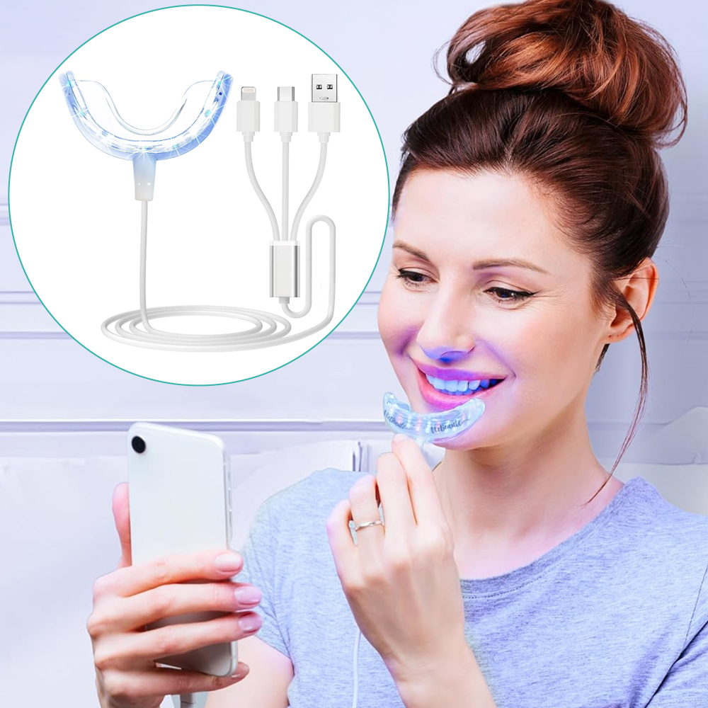 歯のホワイトニング アクセラレーター ライト、16 倍強力な - Teeth Whitening Zoom のレビューと価格