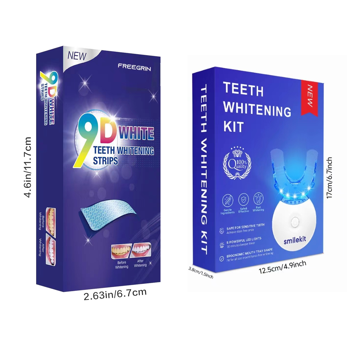 歯のホワイトニングキット - 5X LEDライト歯のホワイト - Teeth Whitening Quotes のレビューと価格