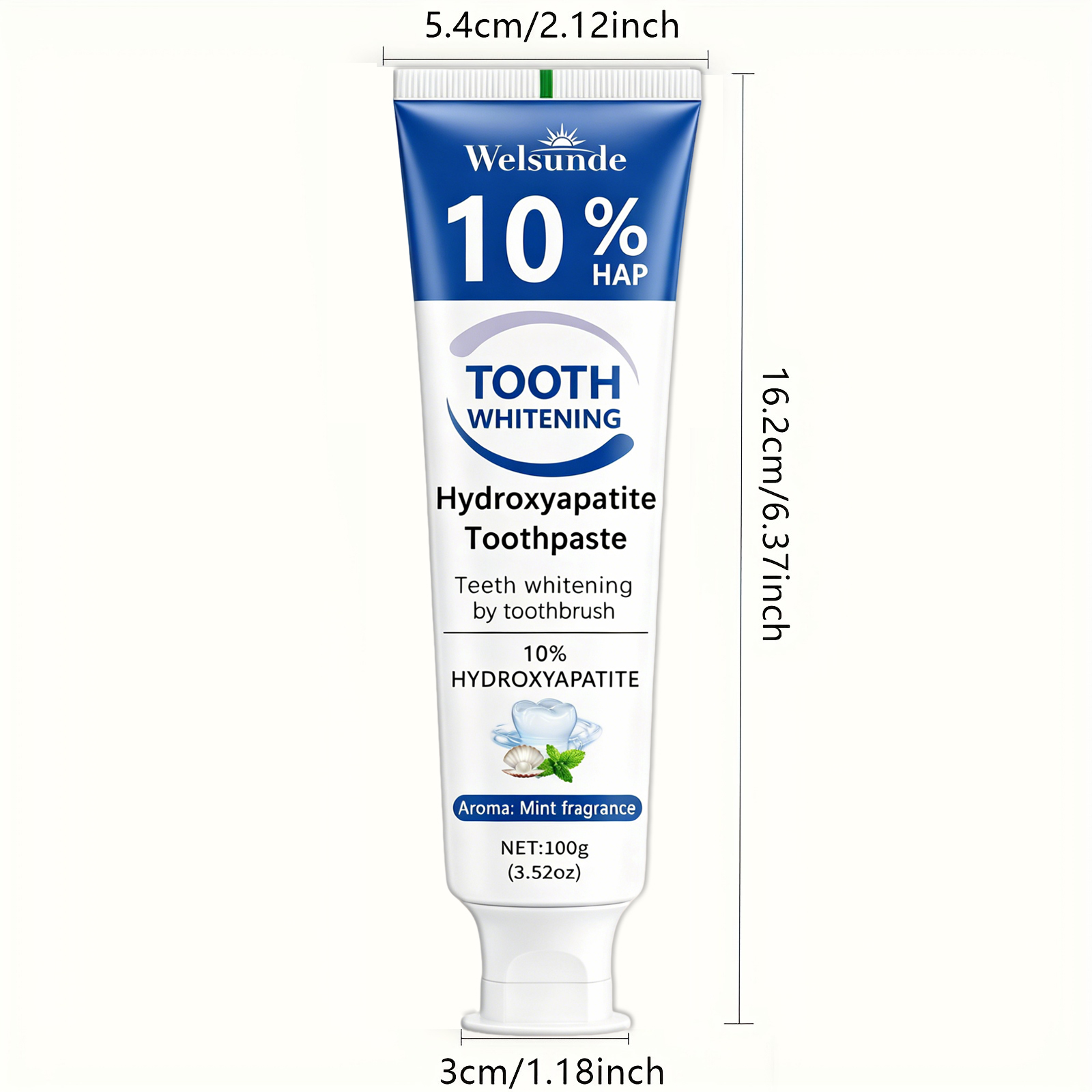 強力な歯のホワイトニング歯磨き粉セット、歯の汚れを徹底的に除 - Teeth Whitening Zoom のレビューと価格