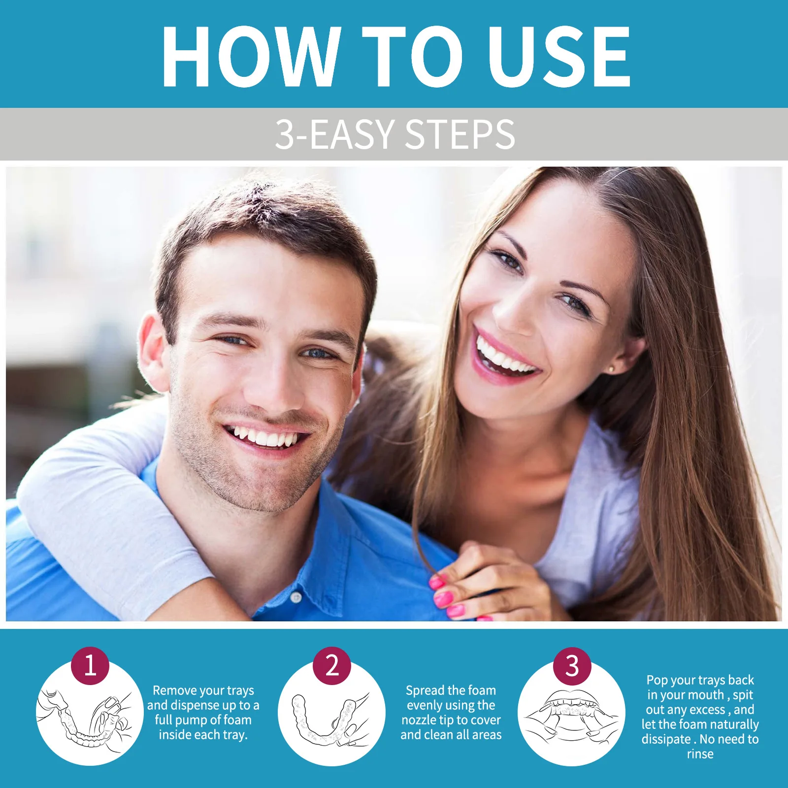 アライナー義歯クリーナーフォームディープクリーニングブレース - Teeth Whitening Best のレビューと価格
