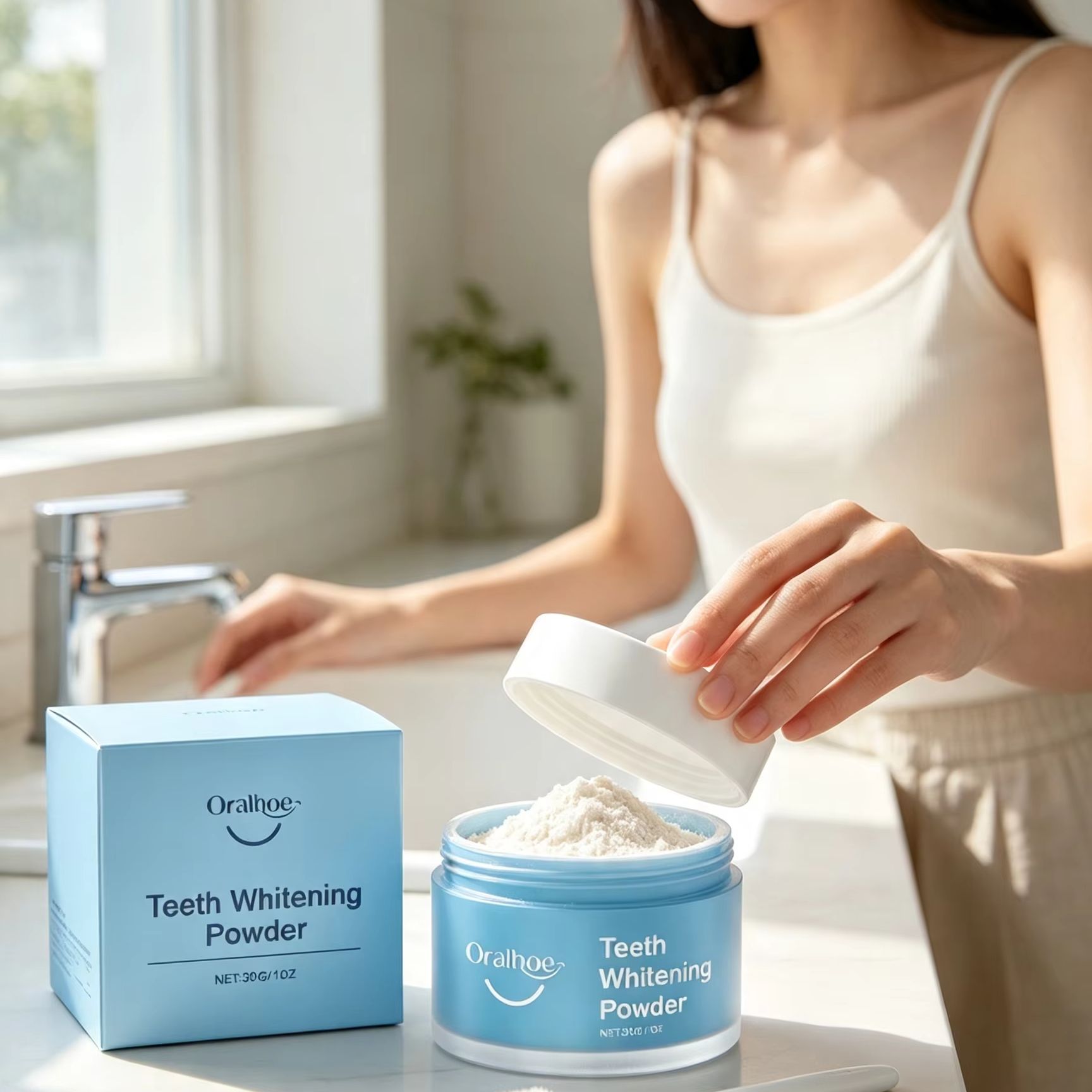 オーラルホー歯磨きパウダー 歯の汚れ除去剤 ディープクリーニ - Teeth Whitening Quotes のレビューと価格