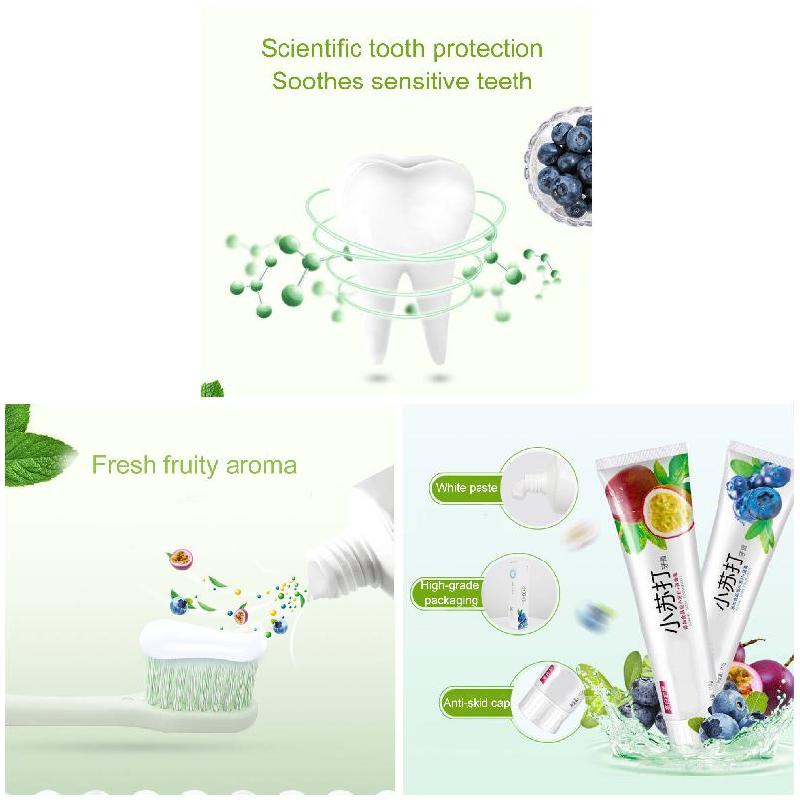 フルーツフレーバー重曹歯磨き粉、強力な除染ホワイトニング歯磨 - Teeth Whitening Baking Soda のレビューと価格