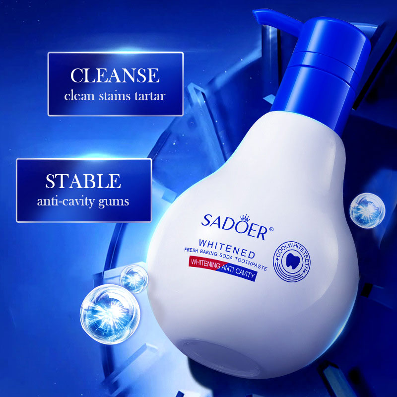 1 ボックス歯クリーン重曹歯磨き粉チューブスクイーザー歯ブラ - Teeth Whitening Baking Soda のレビューと価格