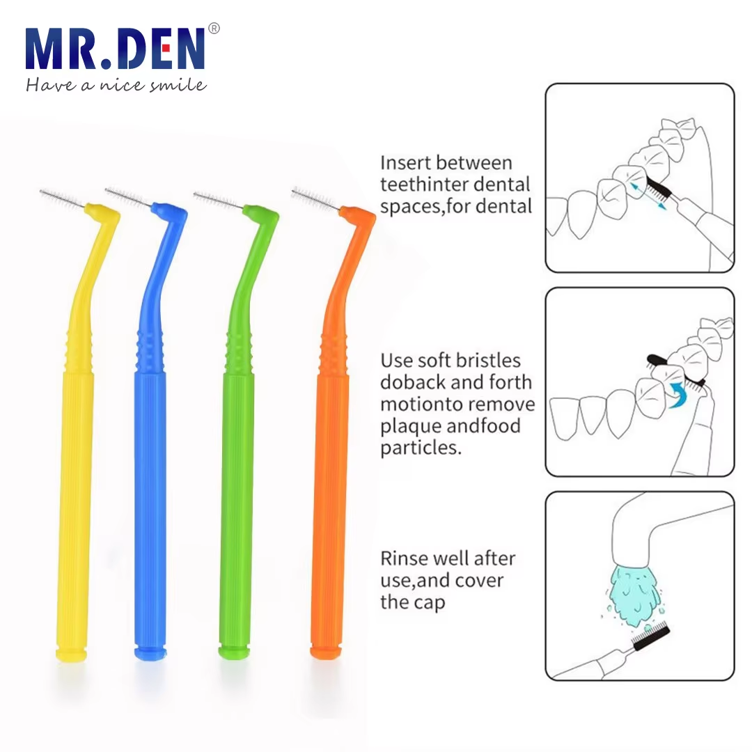 さまざまなサイズの歯間ブラシ L 字型歯垢除去歯口腔ケア衛生 - Teeth Whitening In Korea のレビューと価格