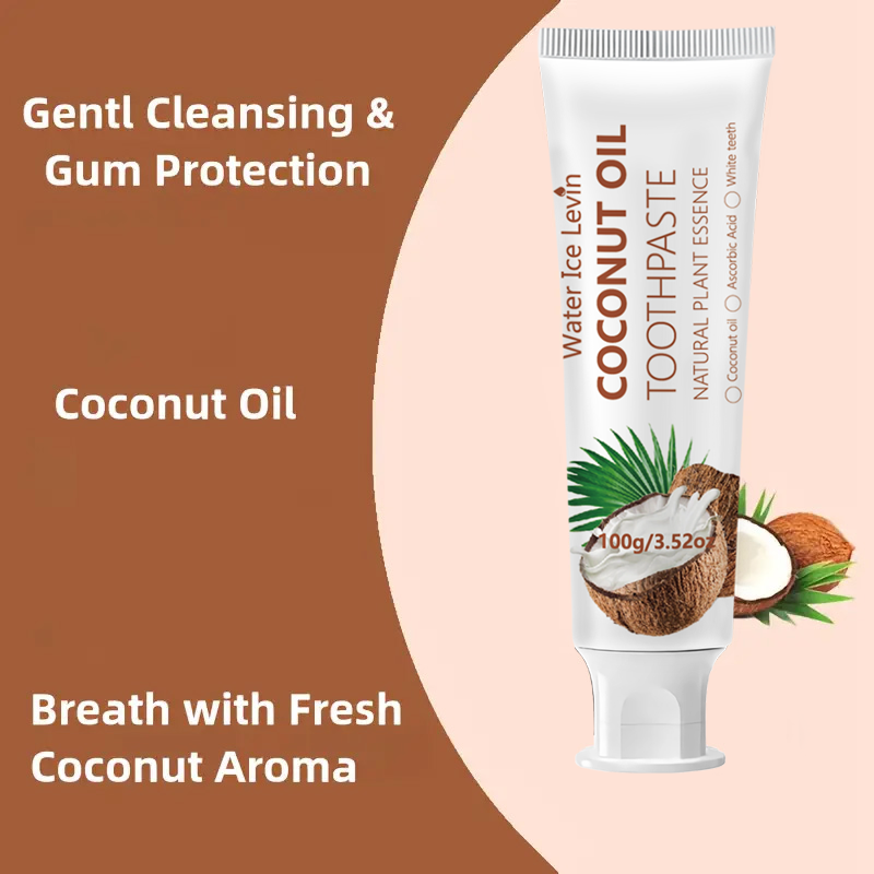 ココナッツオイル歯磨き粉 100g 天然植物エキス配合 歯を - Coconut Oil Pull のレビューと価格